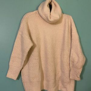 White Turtleneck Sweater